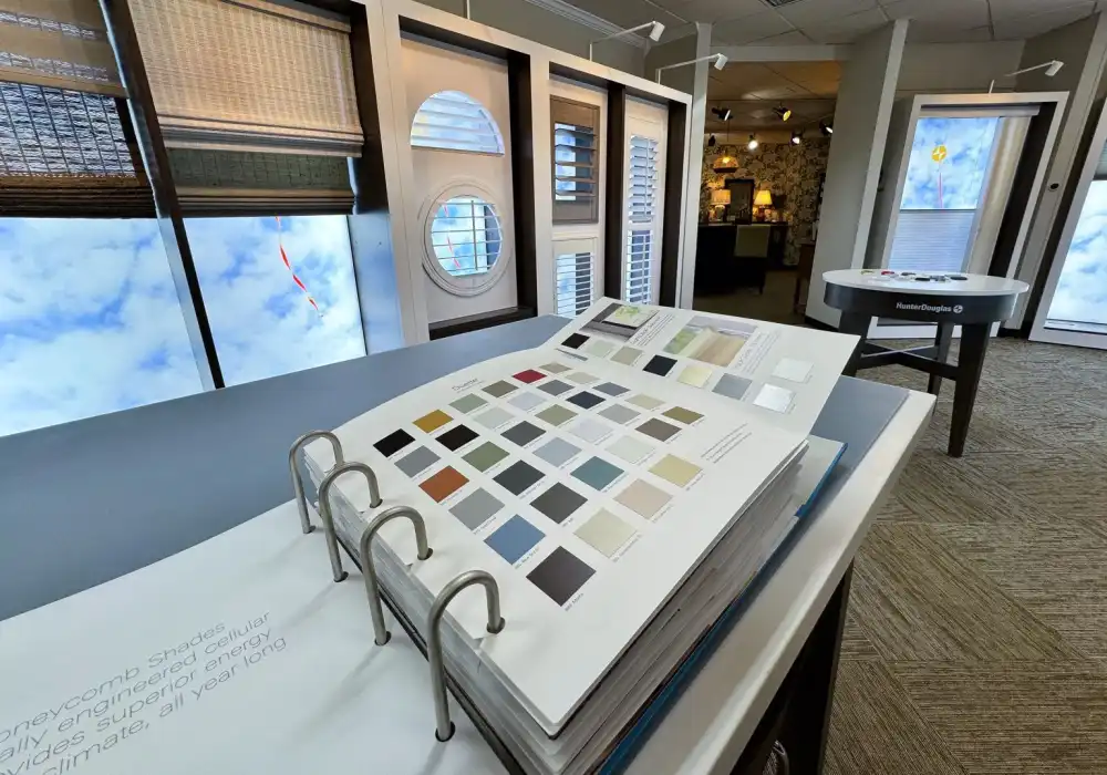 Hunter Douglas swatches