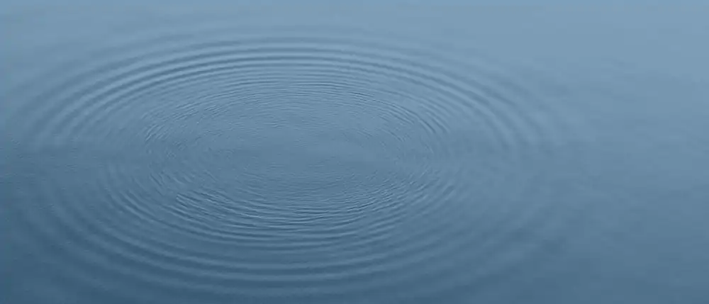 blue water ripple